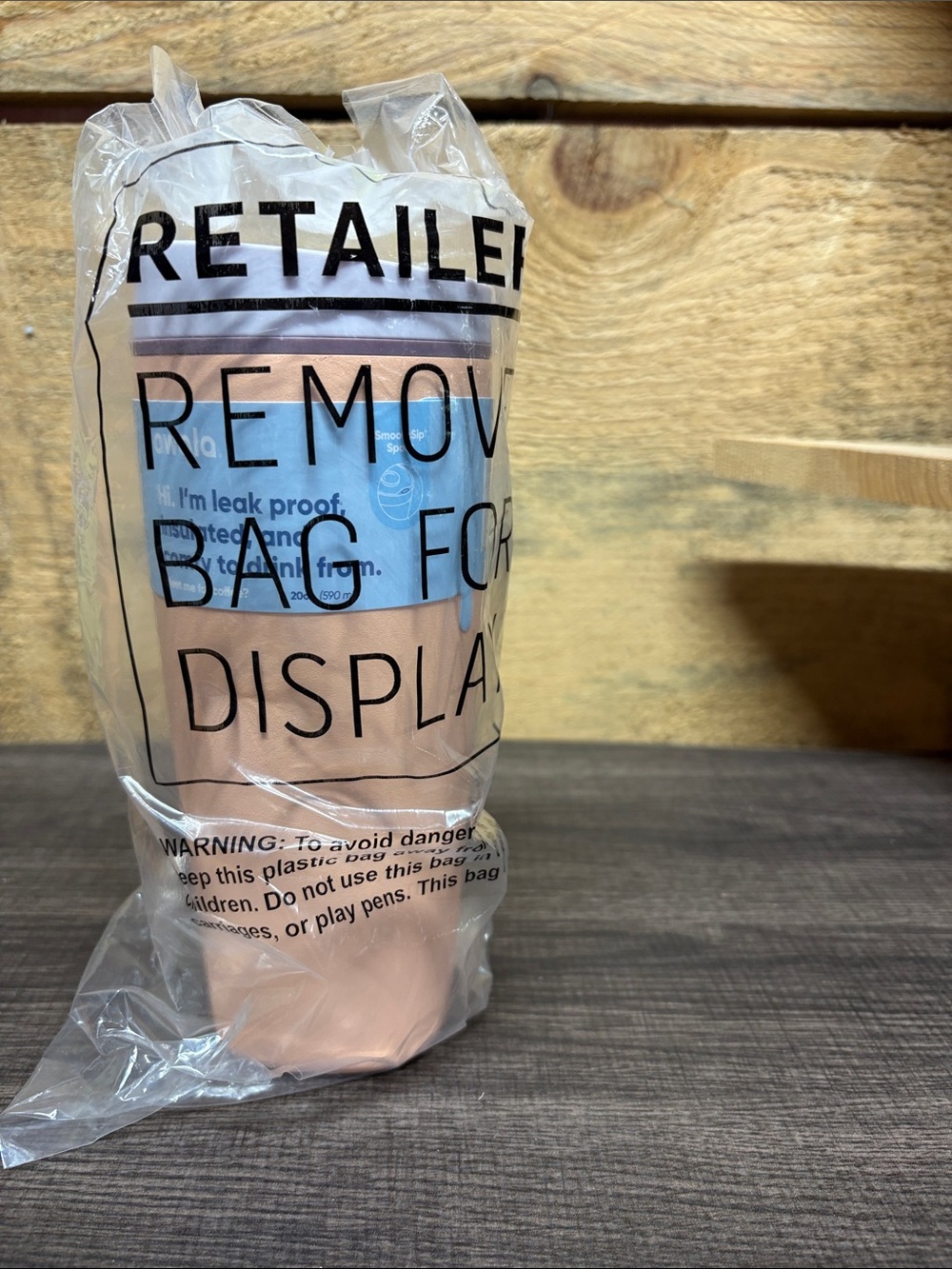 Owala SmoothSip Slider - 20 oz - Peachy Keen